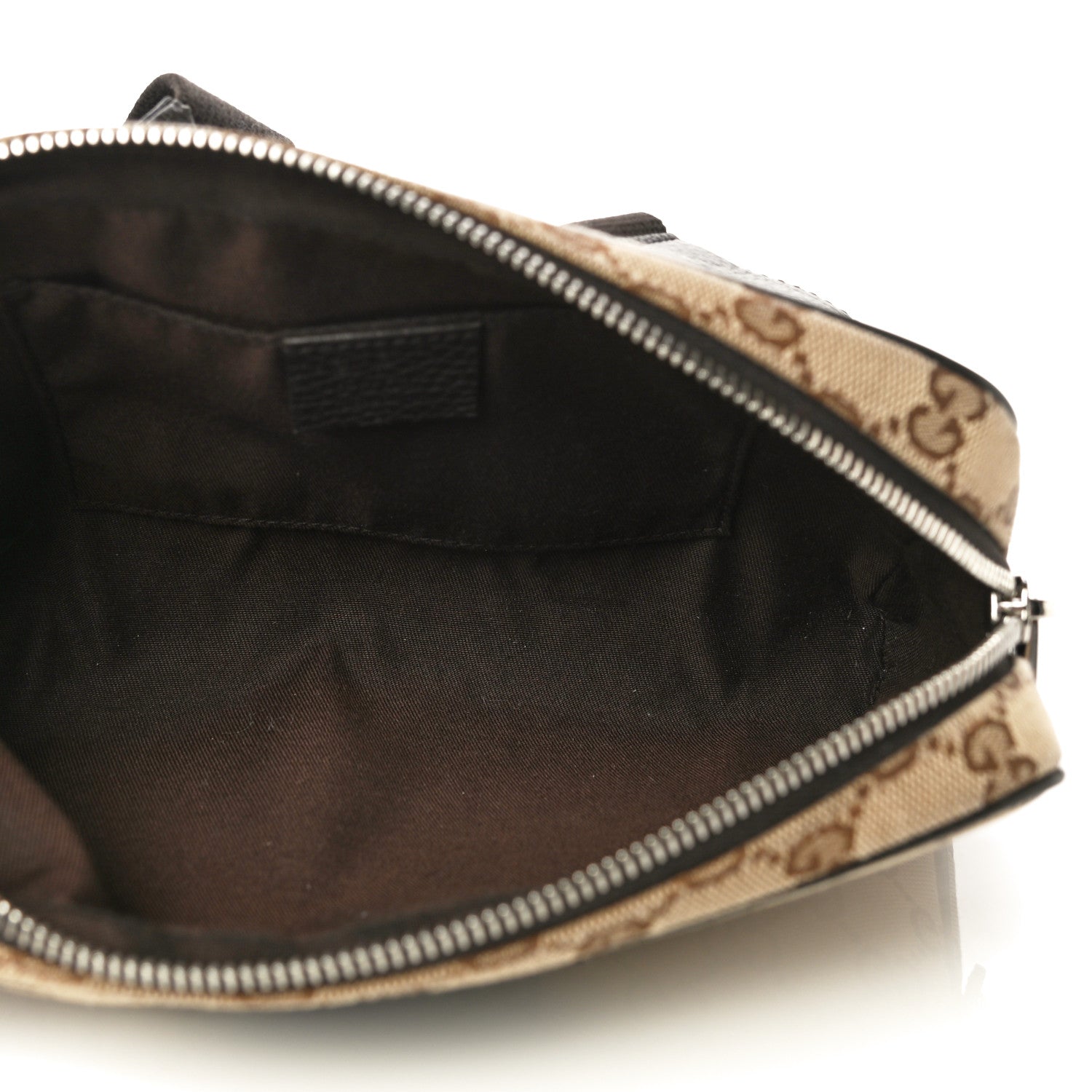 Gucci Monogram Belt Bag Dark Brown 5 of 11