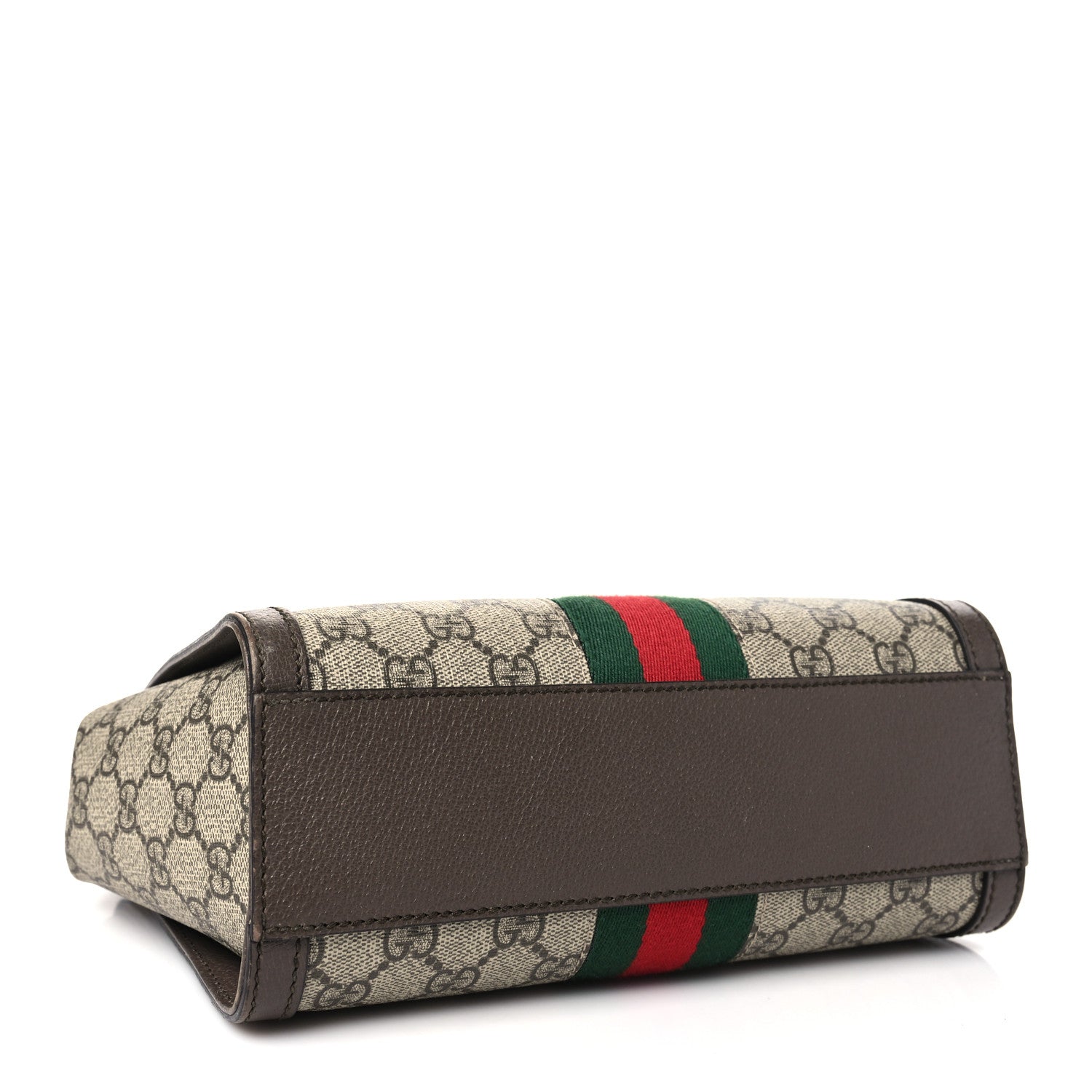 Gucci GG Supreme Monogram Small Ophidia Tote Bag Brown 4 of 14