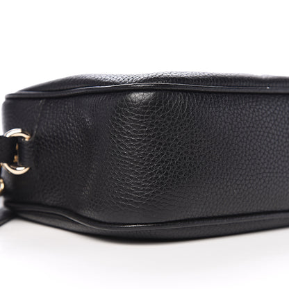 Gucci Pebbled Calfskin Small Soho Disco Bag Black 7 of 9