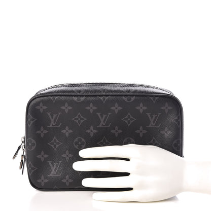 Louis Vuitton Monogram Eclipse Toilet Pouch GM 2 of 9
