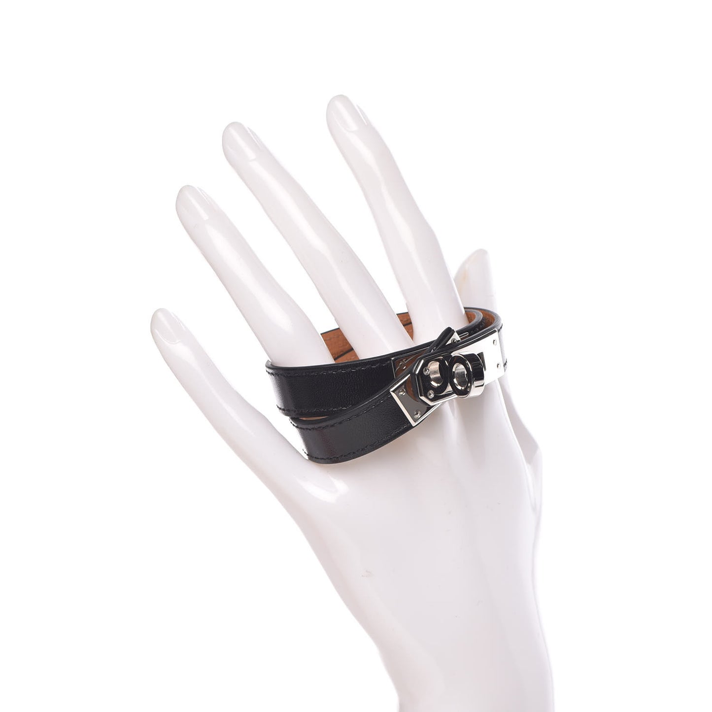 Box Kelly Double Tour Bracelet S Black