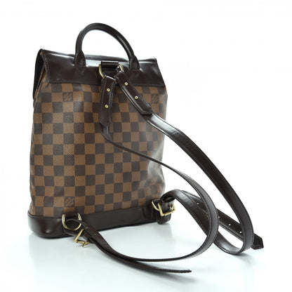 Louis Vuitton Damier Ebene Soho Backpack 3 of 9