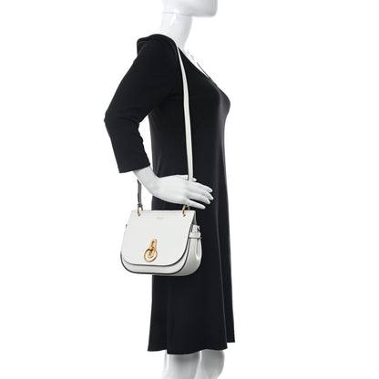 Mulberry Small Classic Grain Calfskin Small Amberley Satchel White 2 of 10