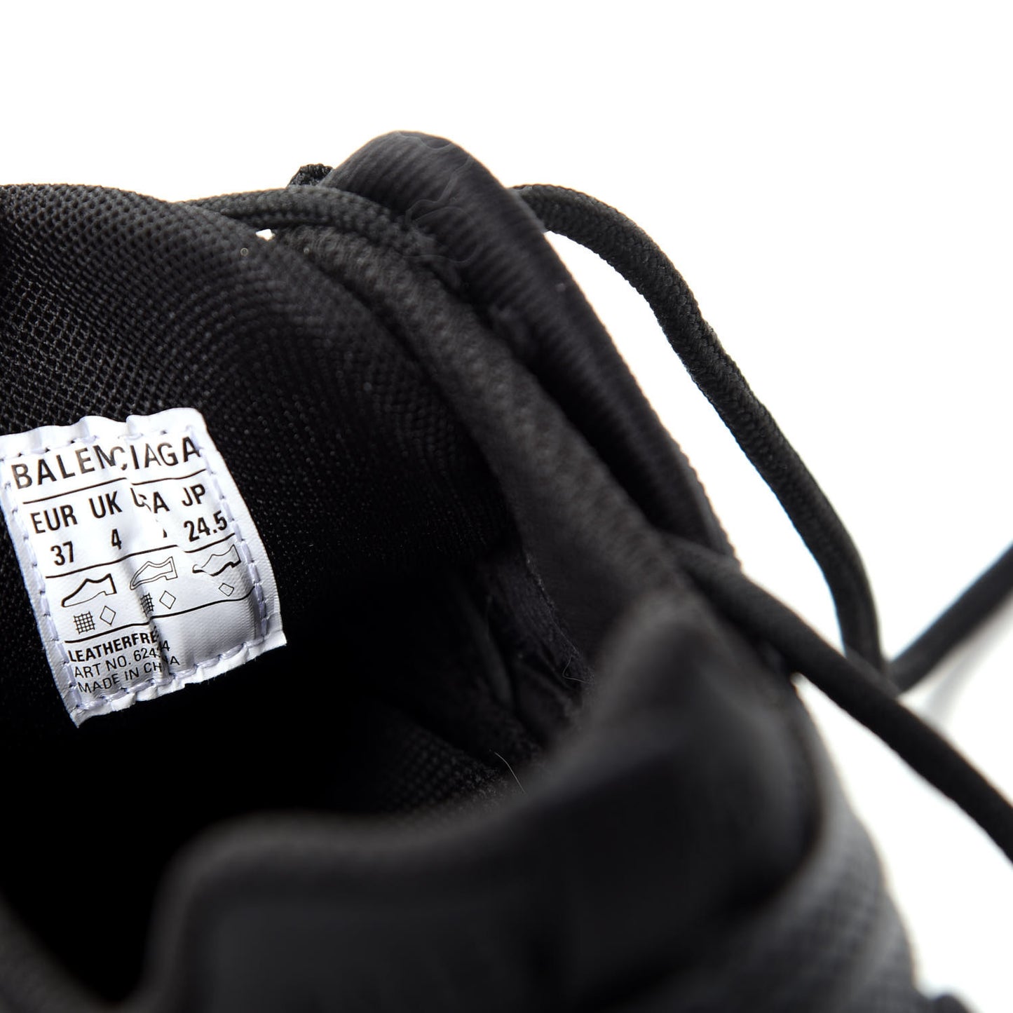 Mesh Rubber Womens Drive Sneakers 37 Black