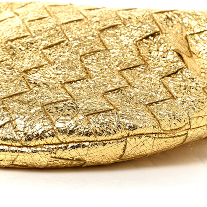 Bottega Veneta Metallic Nappa Intrecciato Mini Jodie Gold 6 of 6