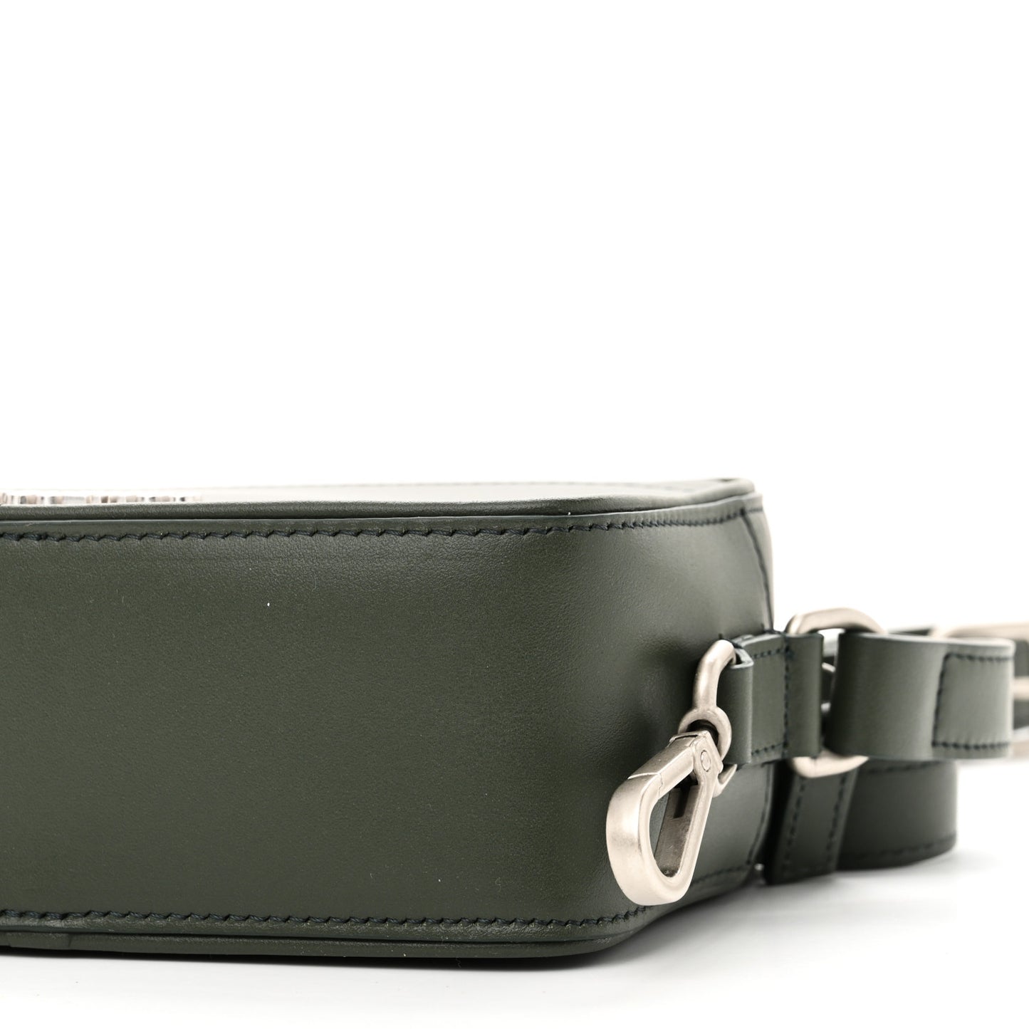 Smooth Calfskin Le Baneto Dark Green