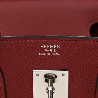 Hermes Togo Birkin 30 Rouge Grenat 6 of 15