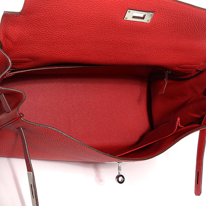 Hermes Togo Kelly Retourne 35 Rouge Casaque 11 of 28