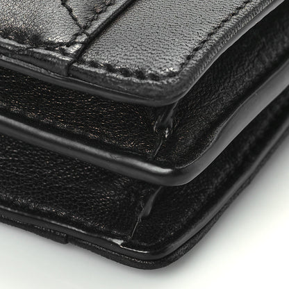 Saint Laurent Lambskin Quilted Mini Gaby Satchel Black 9 of 14