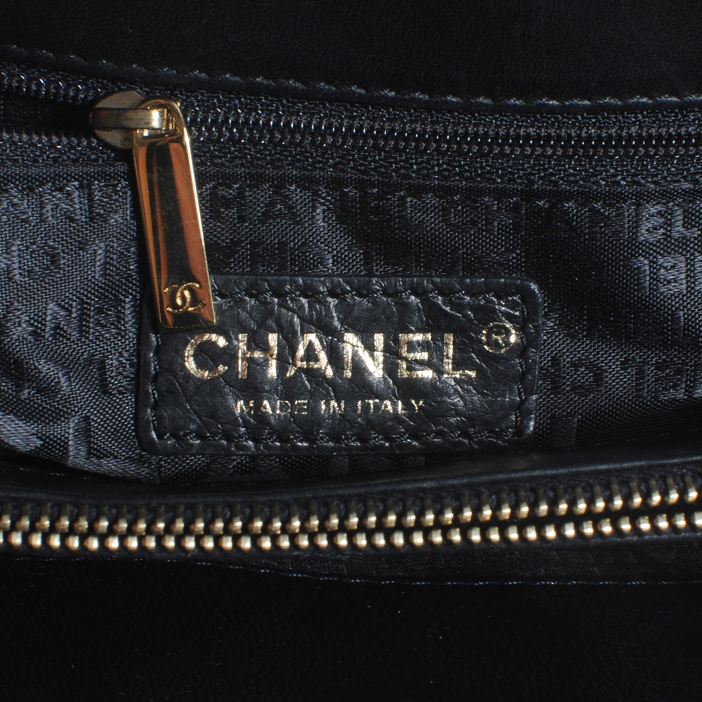 Needlepoint Precious Symbols Shoulder Bag Black