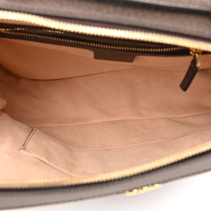 Gucci GG Supreme Monogram Web Small Ophidia Top Handle Shoulder Bag Brown 5 of 9