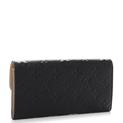 Louis Vuitton Empreinte Emilie Wallet Black Dune 3 of 10