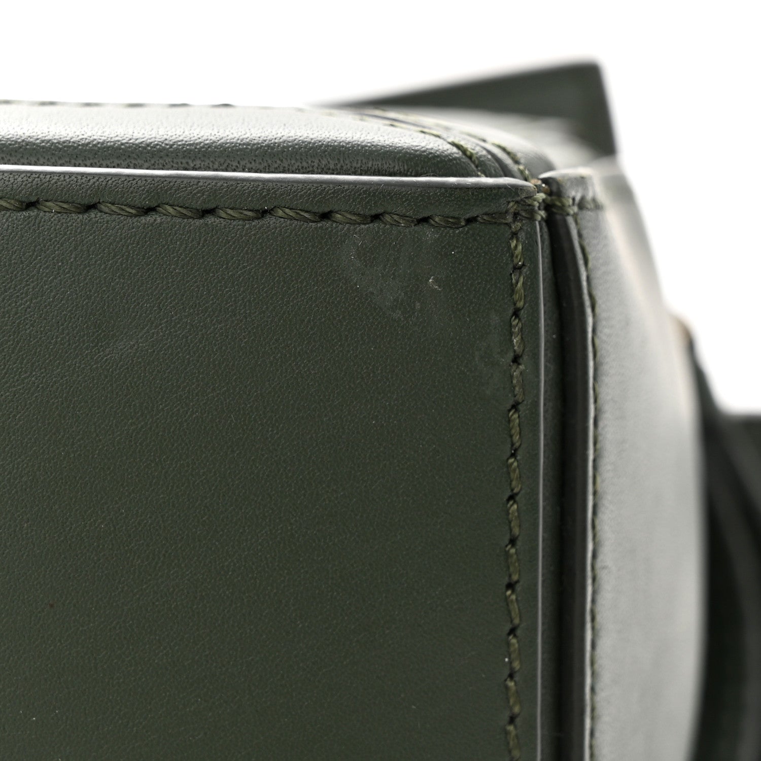 Loewe Satin Calfskin Mini Puzzle Bag Vintage Khaki 10 of 12