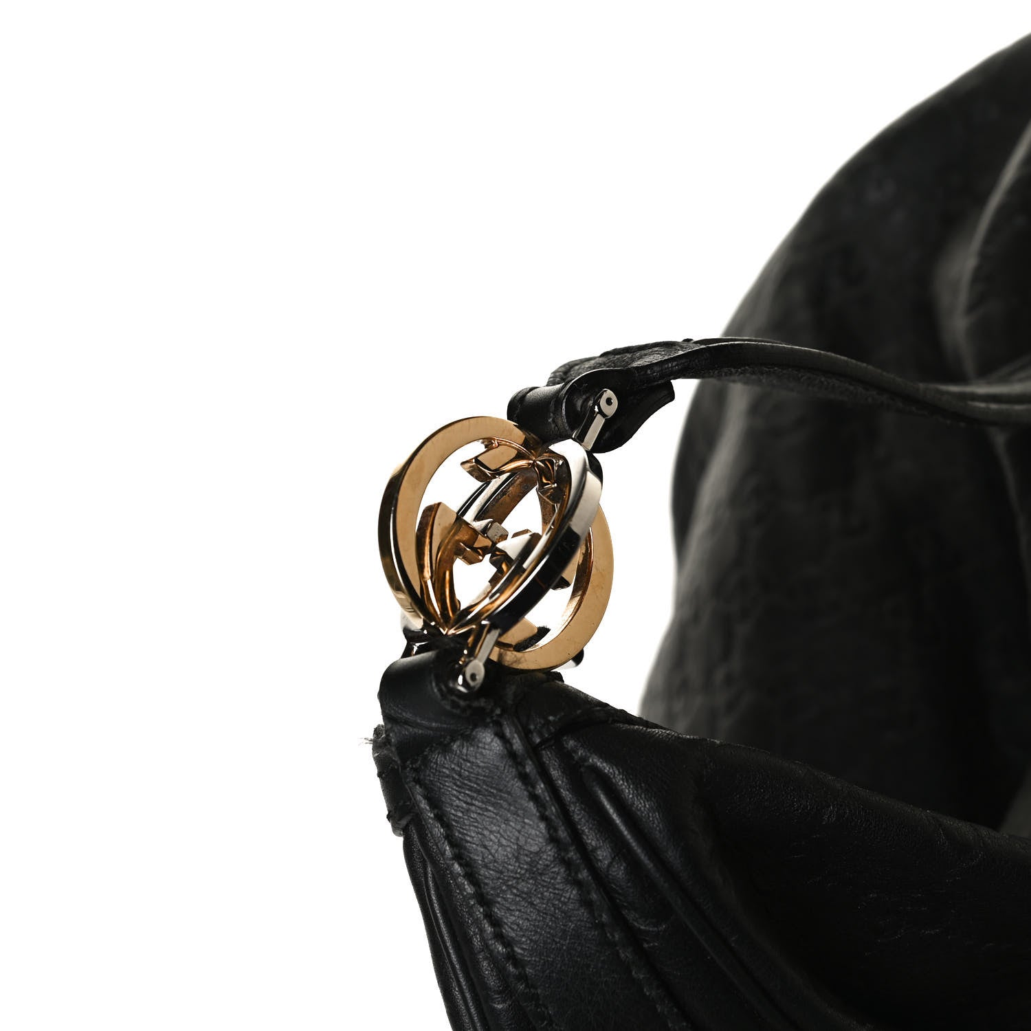 Gucci Guccissima Large GG Twins Hobo Black 21 of 21
