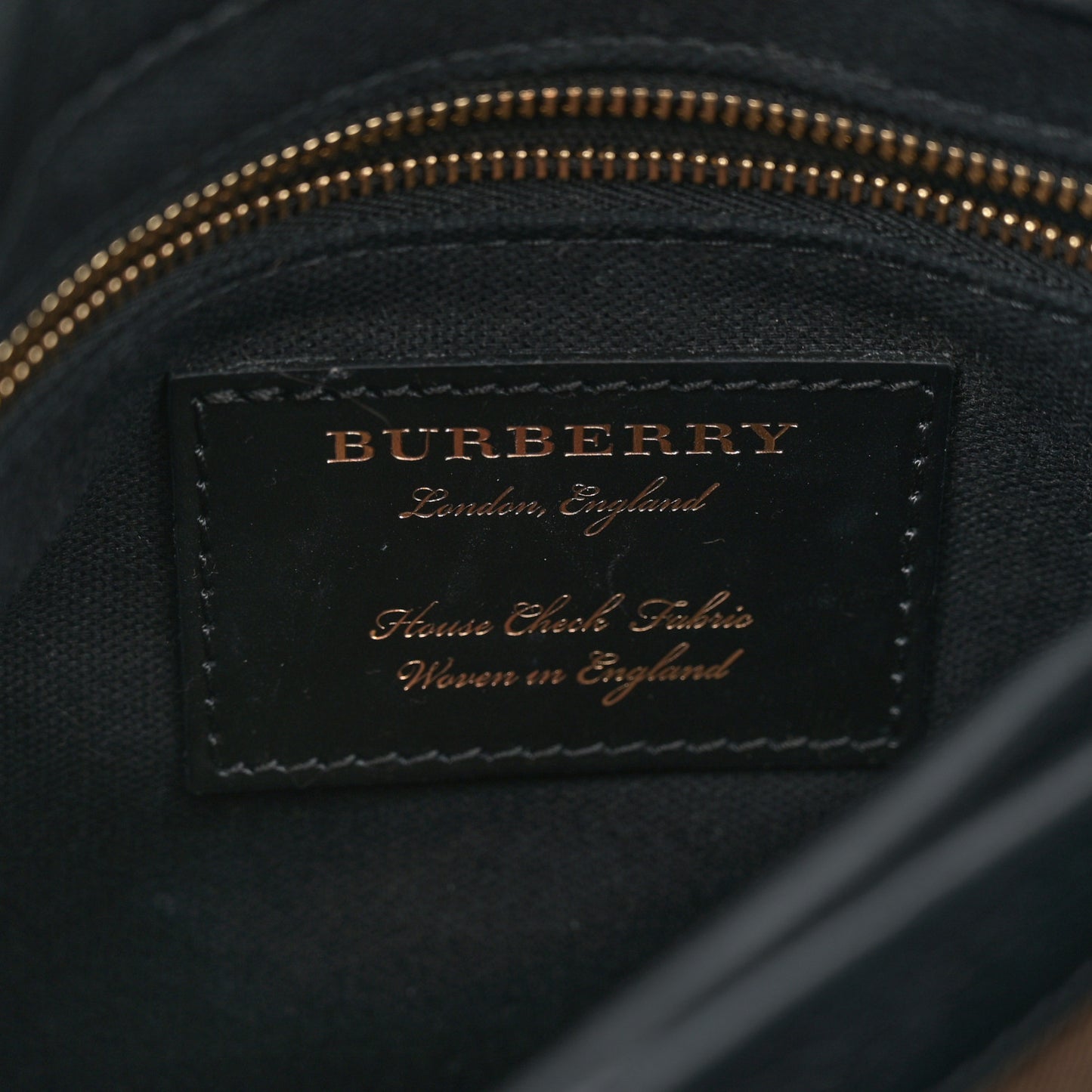 Derby Calfskin House Check Small Camberley Black