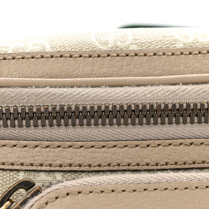 Gucci GG Supreme Monogram Textured Calfskin Web Retro Interlocking G Belt Bag Beige Mystic White Oatmeal 11 of 14