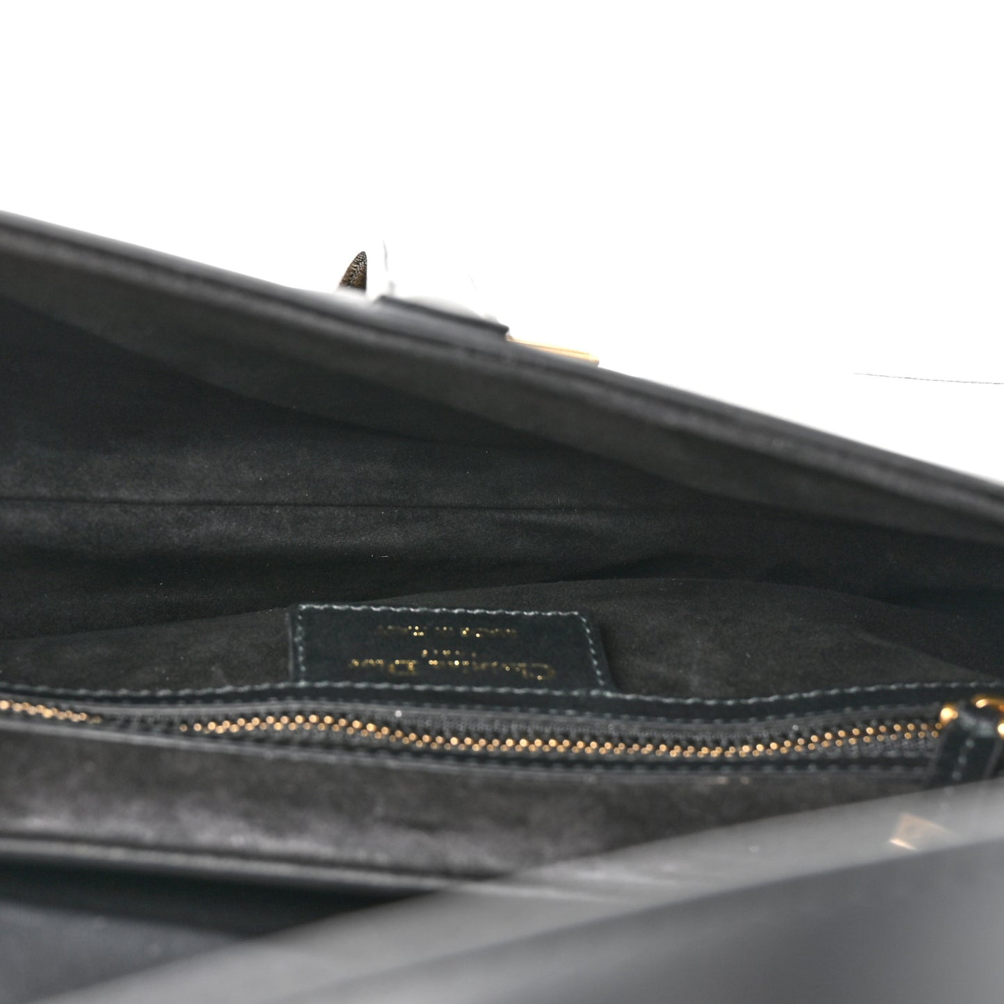 Calfskin Saddle Bag Black
