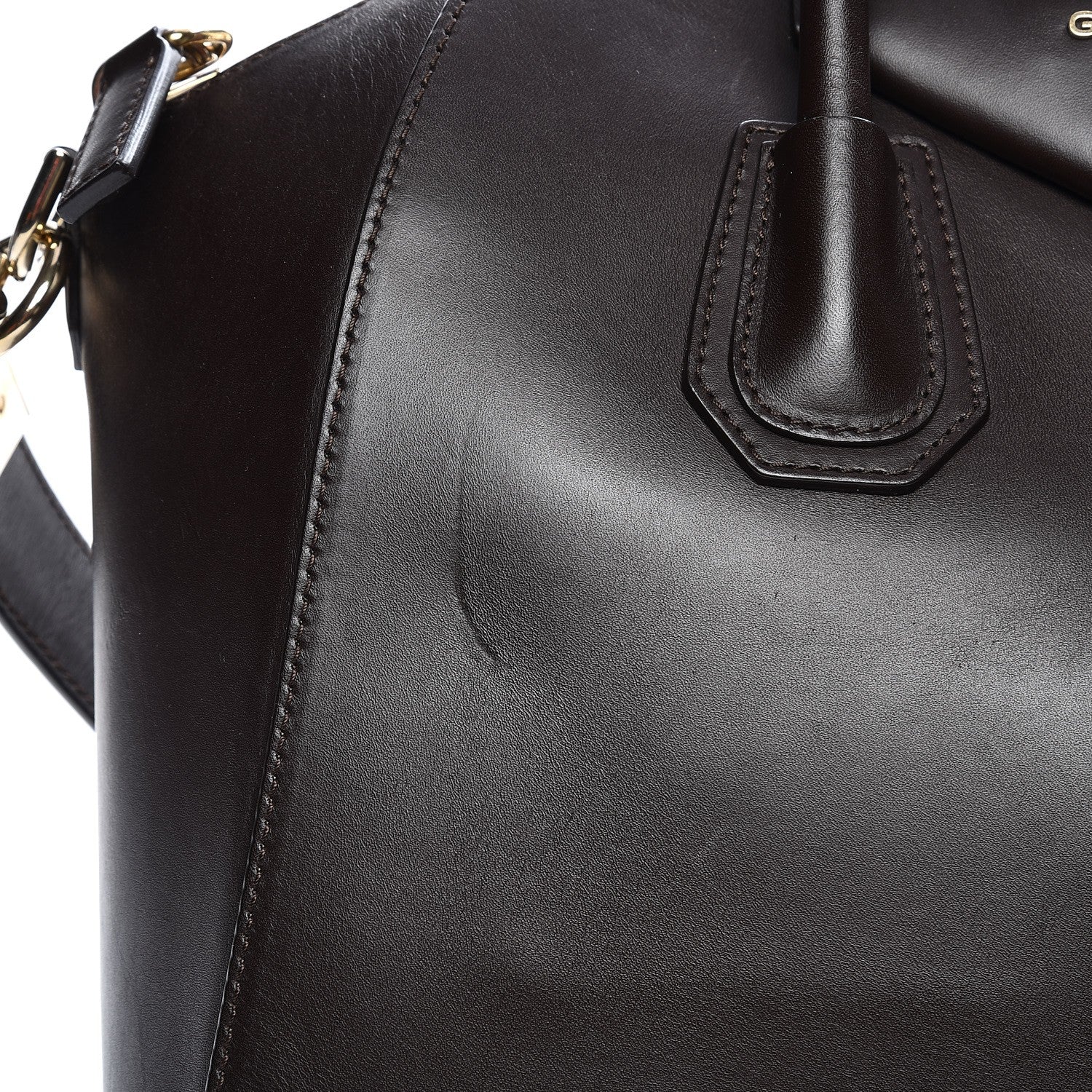 Givenchy Smooth Calfskin Medium Antigona Dark Brown 9 of 12