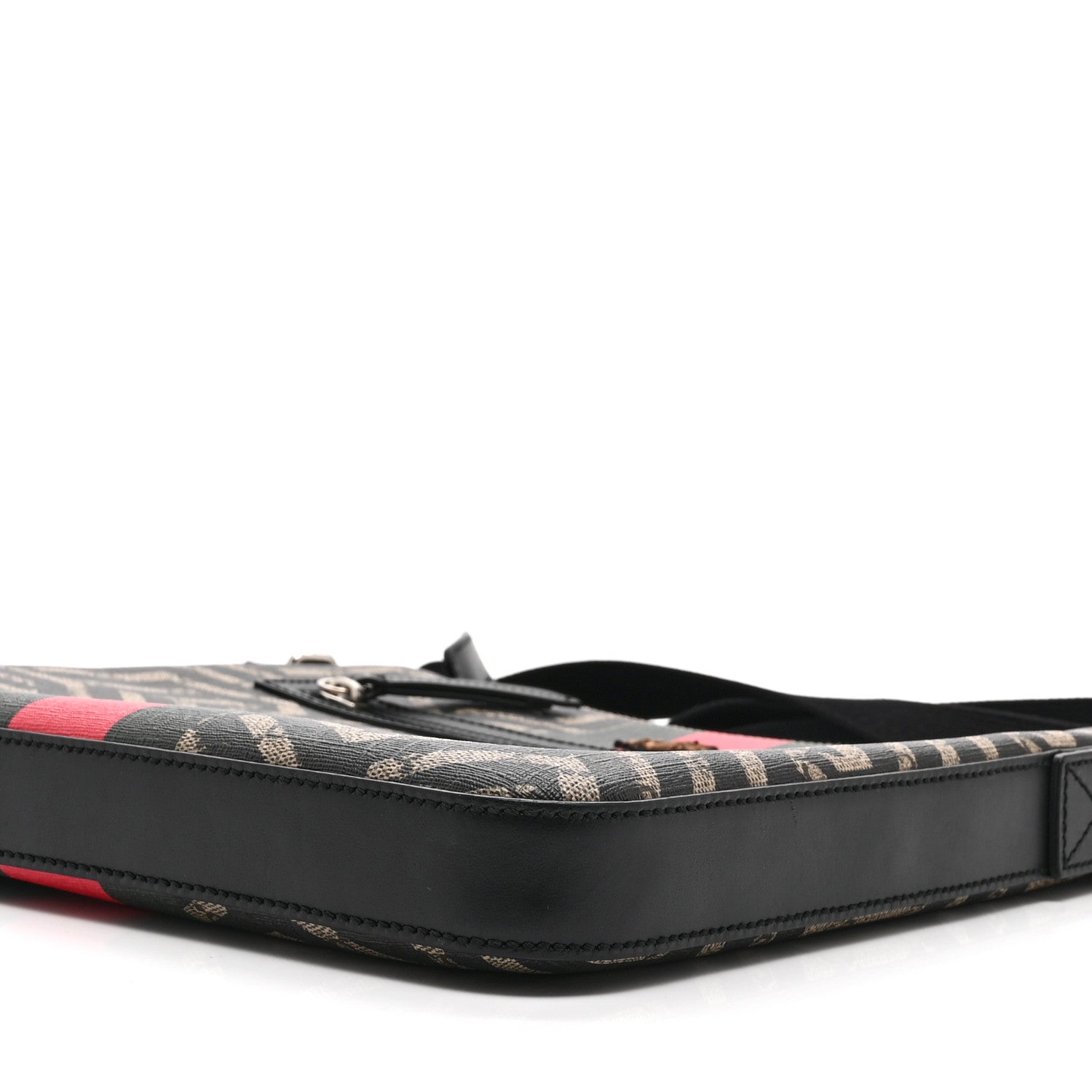 Gucci GG Supreme Monogram Caleido Web Messenger Beige Ebony 10 of 10