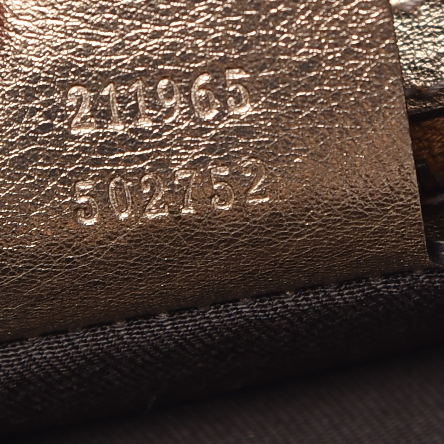 Gucci Crystal Monogram Babouska Hobo Gold 7 of 7