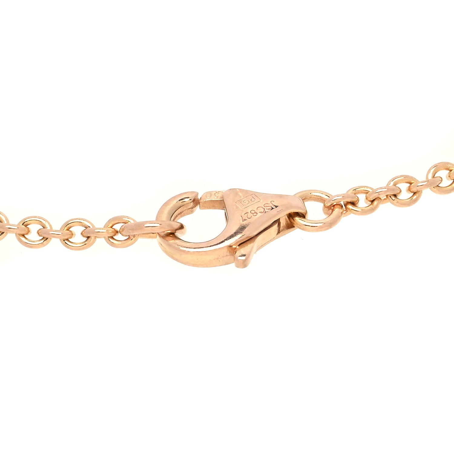 Cartier 18K Pink Gold Interlocking LOVE Bracelet 3 of 5