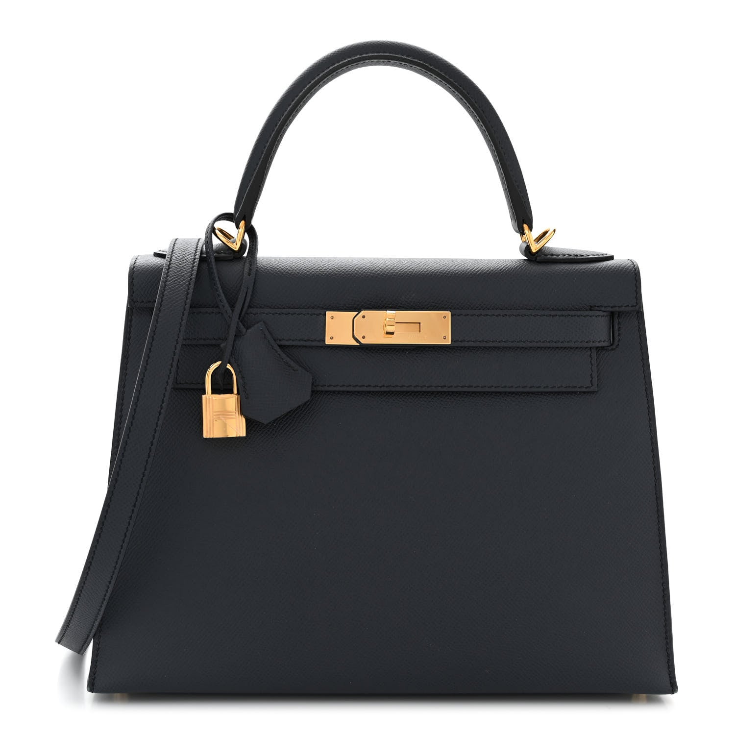 Hermes Epsom Kelly Sellier 28 Bleu Indigo 1 of 13