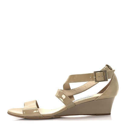 Jimmy Choo Patent Chiara Pumps 41 Nude 1 of 12