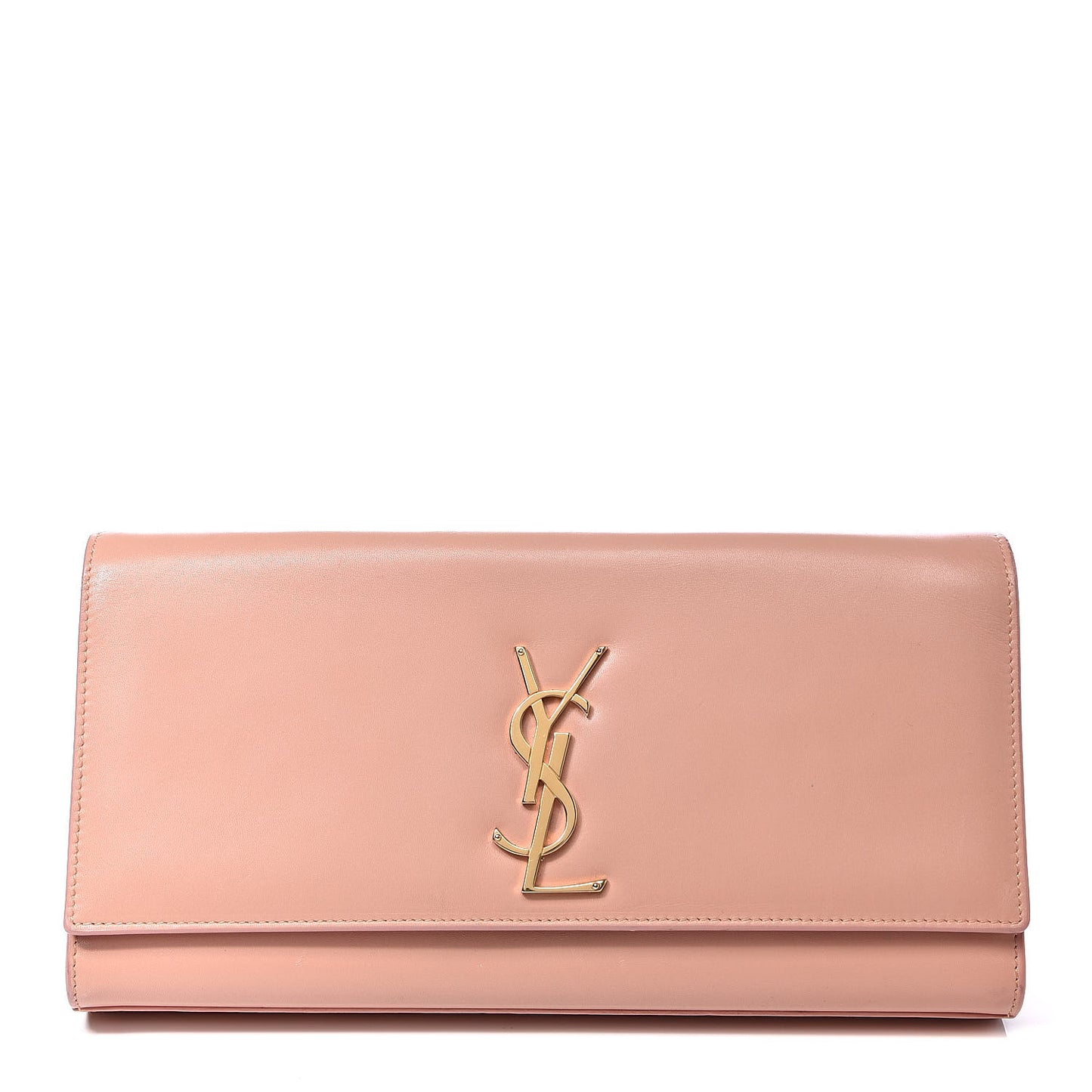 Grain De Poudre Classic Monogram Cassandre Clutch Blush