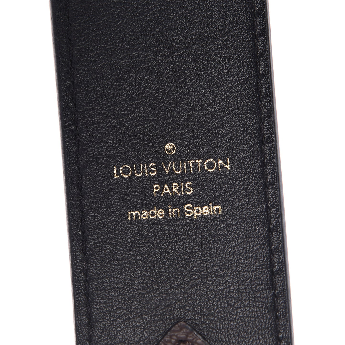 Monogram Bandouliere Shoulder Strap Black
