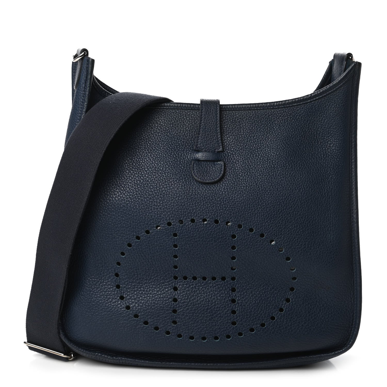 Hermes Taurillon Clemence Evelyne III GM Bleu Abysse 1 of 9