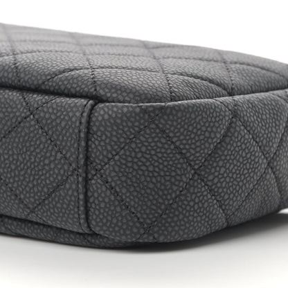 Chanel Iridescent Caviar Quilted Small Coco Tassel Camera Case Black 10 of 10
