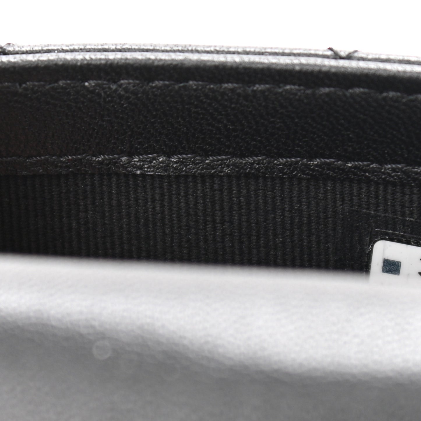 Lambskin Quilted Mini Trendy CC Chain Wallet So Black
