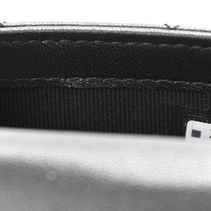 Chanel Lambskin Quilted Mini Trendy CC Chain Wallet So Black 11 of 12