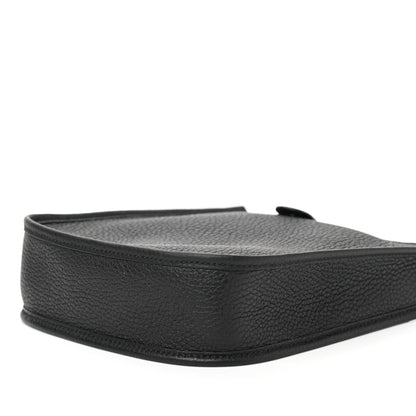 Hermes Taurillon Clemence Evelyne TPM Black 10 of 11