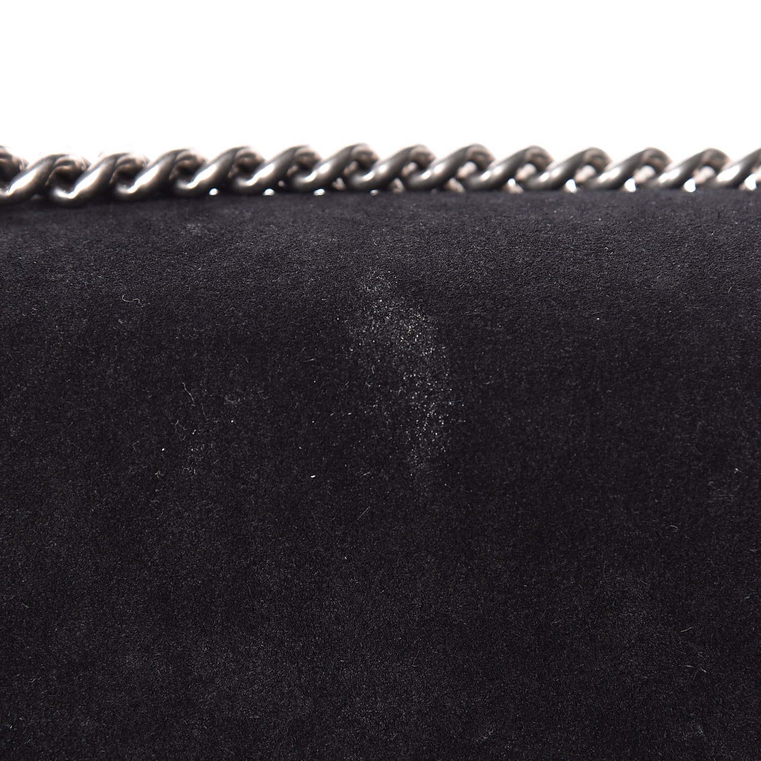 Gucci Suede Small Dionysus Shoulder Bag Black 11 of 11