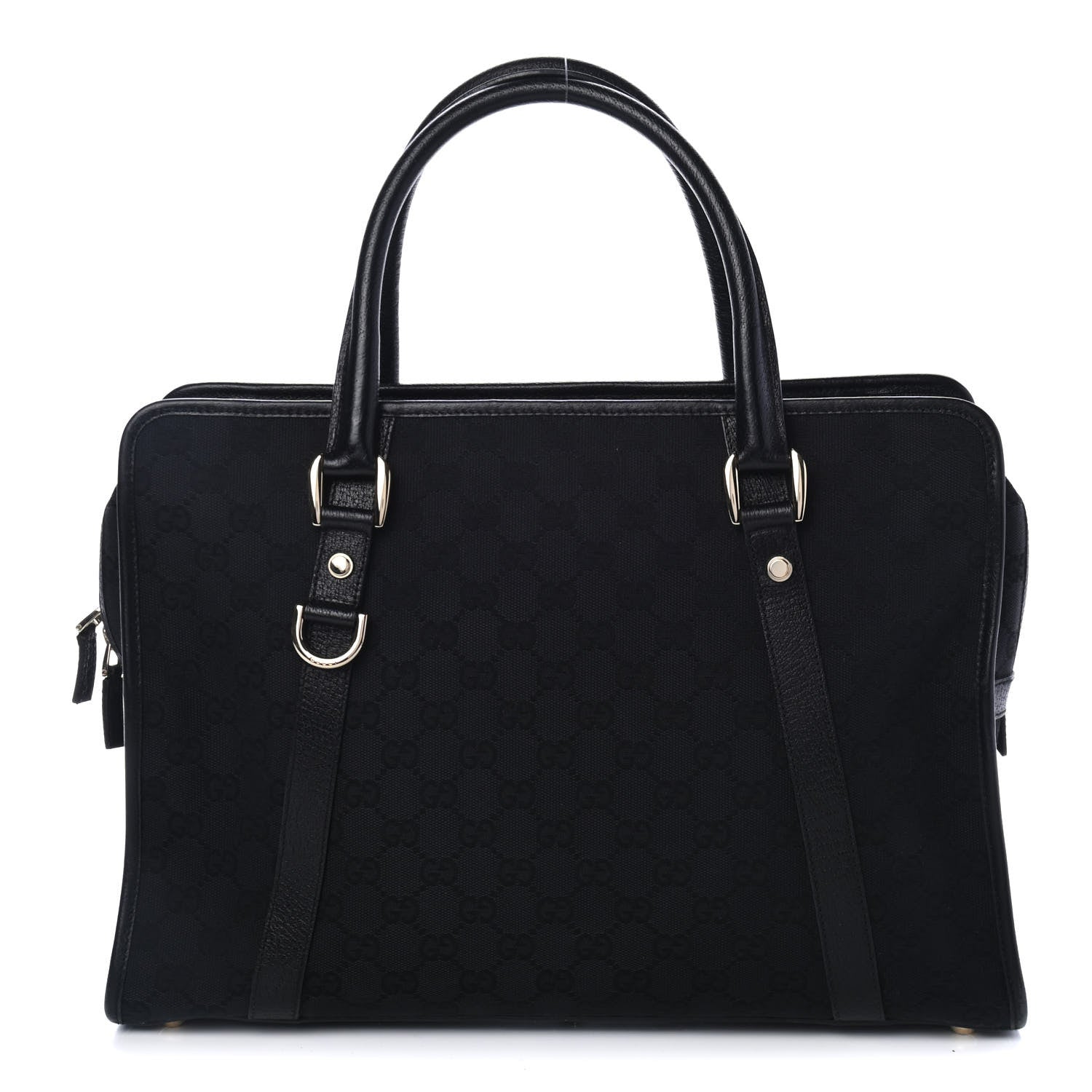 Gucci Monogram Tote Black 1 of 4