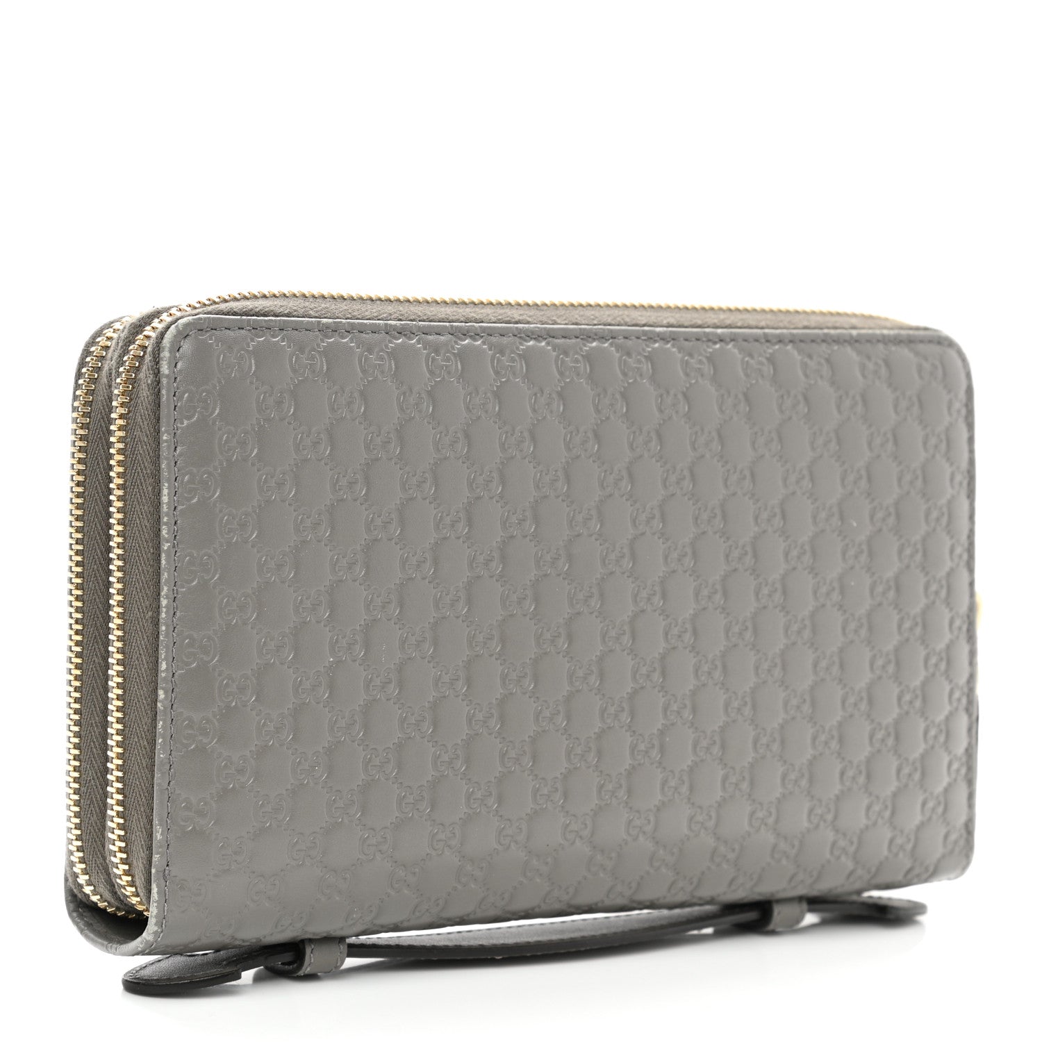 Gucci Microguccissima Zip Around Top Handle Travel Wallet Loess 3 of 13