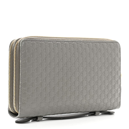 Gucci Microguccissima Zip Around Top Handle Travel Wallet Loess 3 of 13