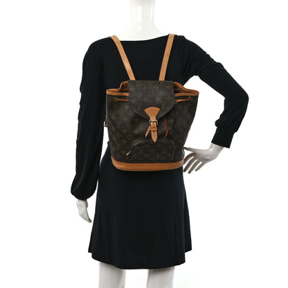 Louis Vuitton Monogram Montsouris MM Backpack 2 of 18