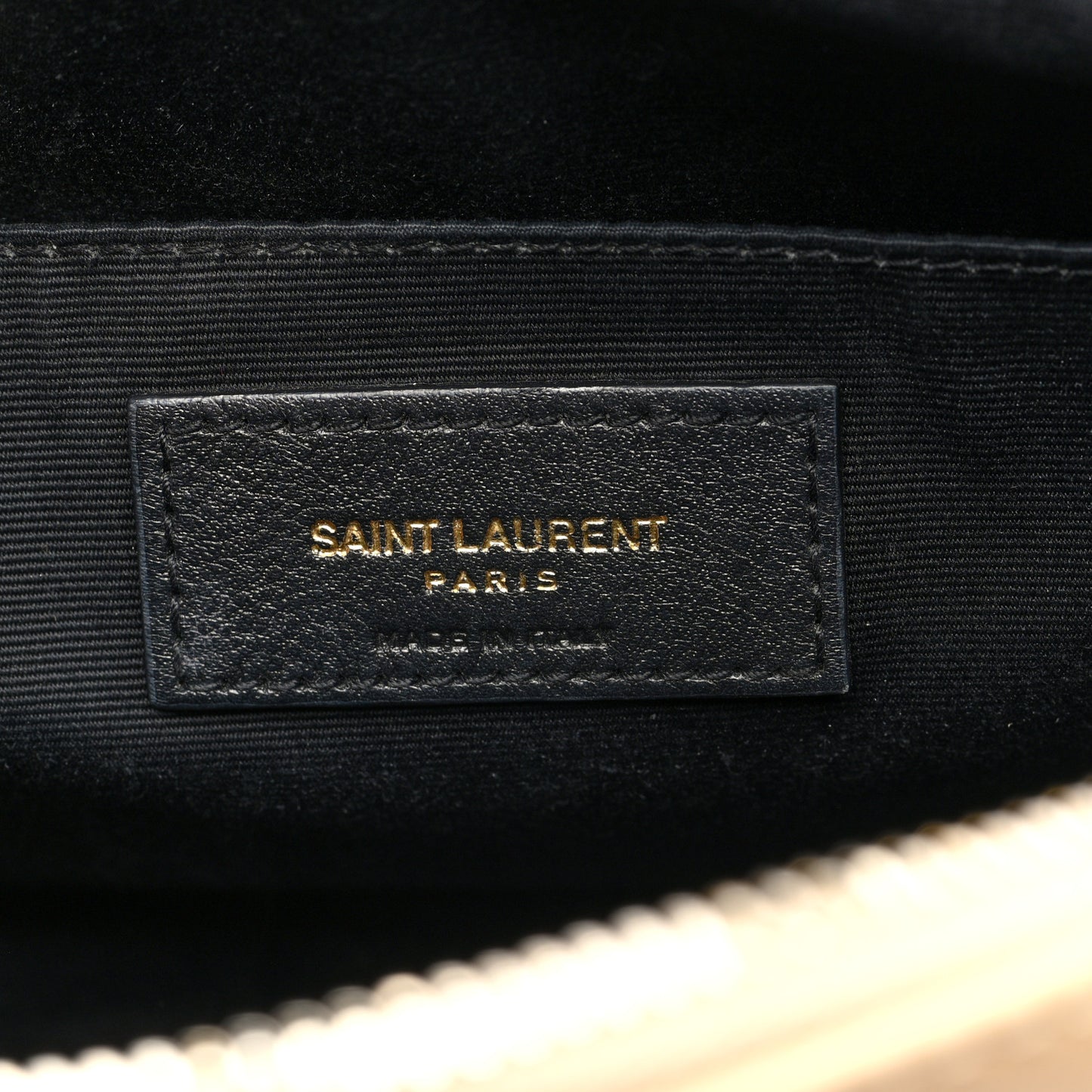 Calfskin Matelasse Monogram Lou Camera Bag Avorio