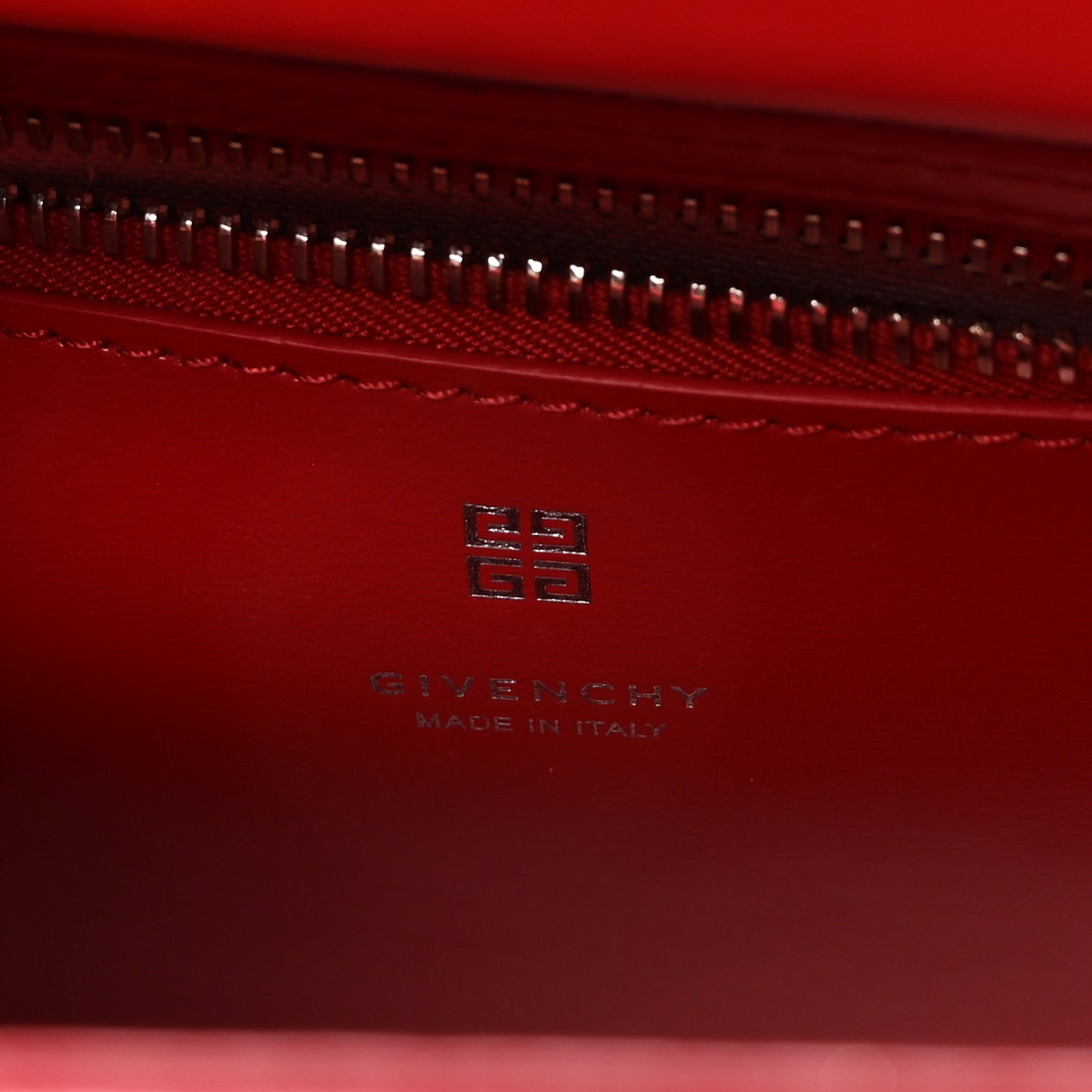 Box Calfskin Mini Lock Antigona Shoulder Bag Red