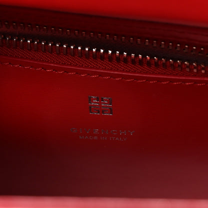 Givenchy Box Calfskin Mini Lock Antigona Shoulder Bag Red 6 of 9