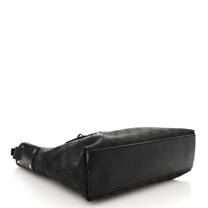 Gucci Monogram Piston Shoulder Bag Black 4 of 10