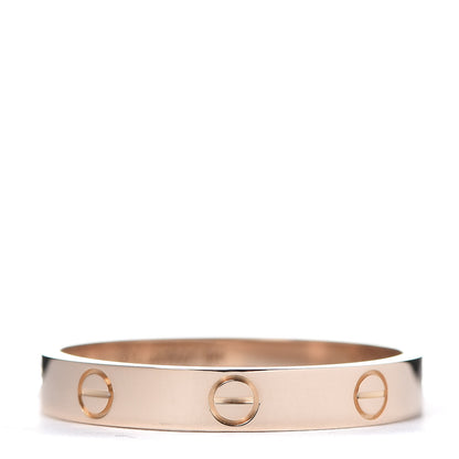 Cartier 18K Pink Gold 3.5mm LOVE Wedding Band Ring 64 10.75 1 of 4