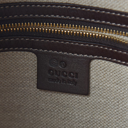 Gucci Canvas Hasler Hobo Beige 6 of 10