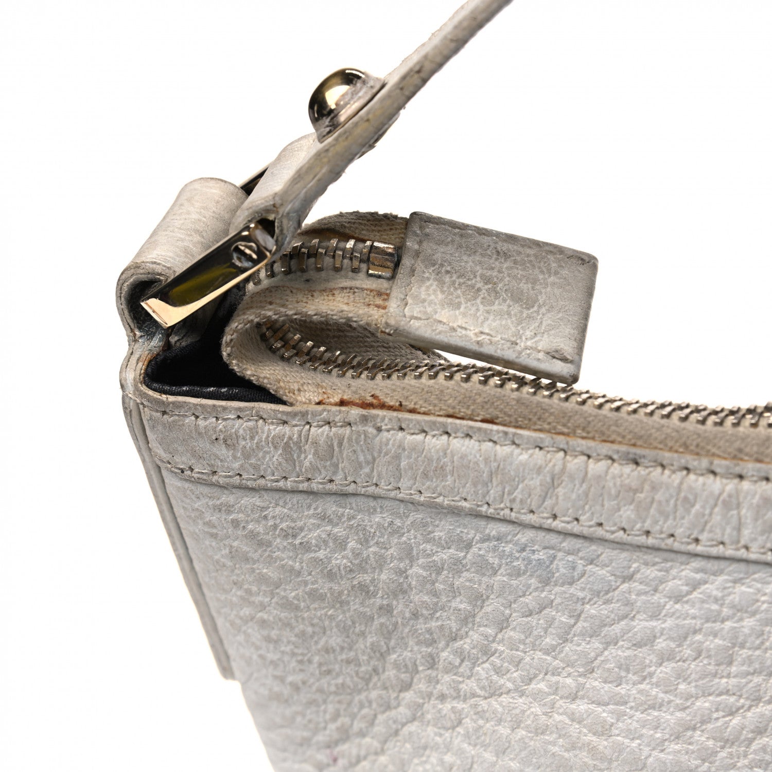 Gucci Calfskin Web Blondie Hobo White 12 of 18