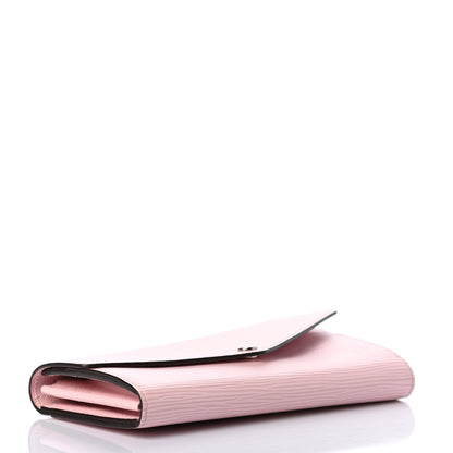 Louis Vuitton Epi Sarah Wallet NM Rose Ballerine 4 of 6