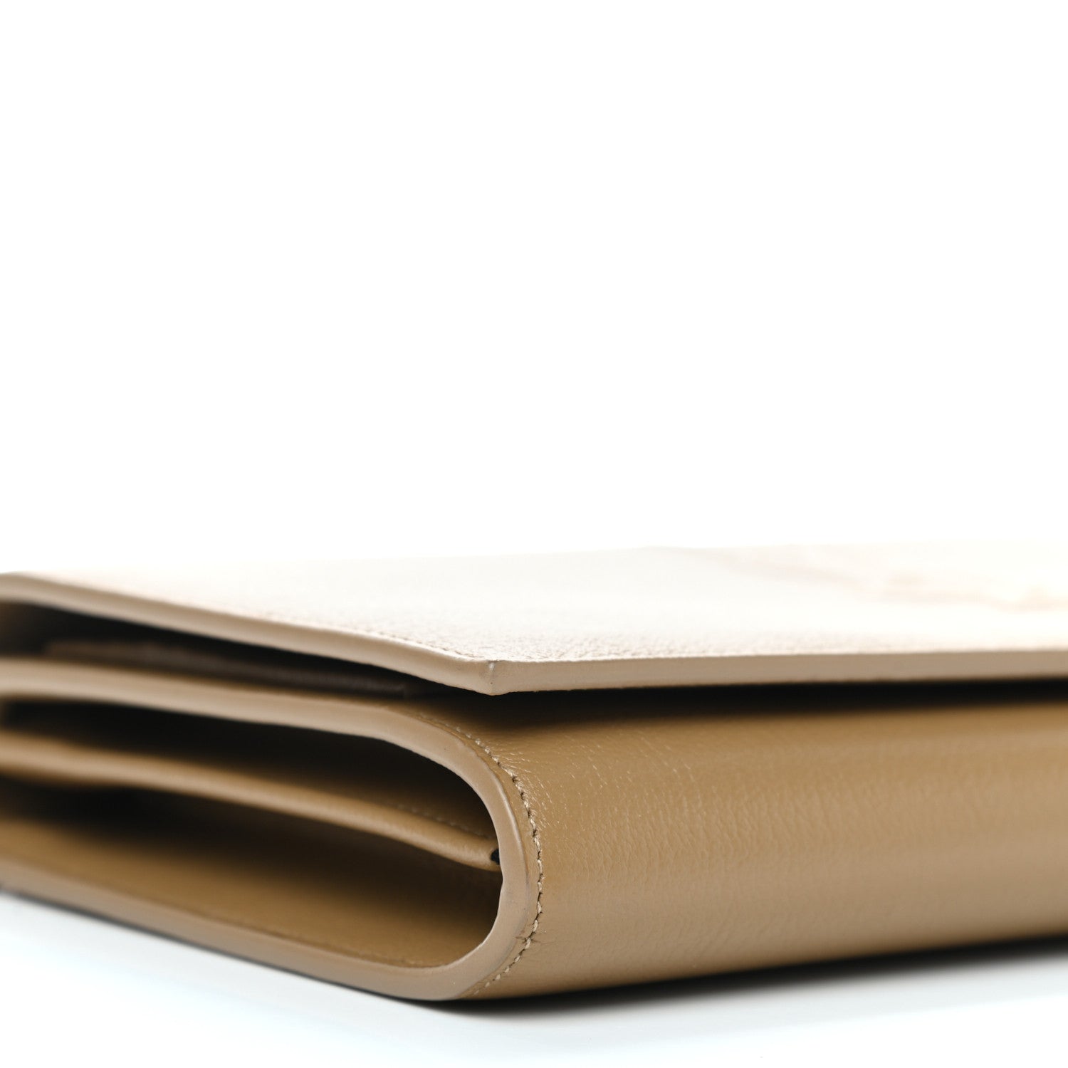 Saint Laurent Calfskin Belle de Jour Chain Clutch Beige 5 of 8