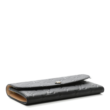 Louis Vuitton Empreinte Emilie Wallet Black Dune 4 of 7