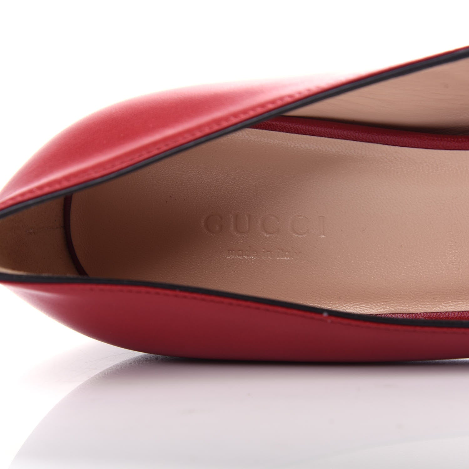 Gucci Malaga Kid GG Marmont Fringe 50mm Loafer Pumps 39.5 Hibiscus Red 8 of 12